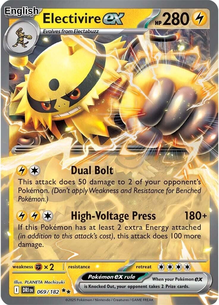 Electivire ex - 069/182