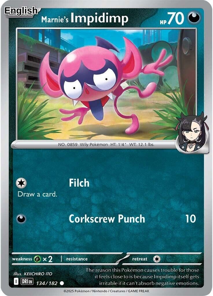 Marnie's Impidimp [DRI - 134/182] C SV10: Destined Rivals
