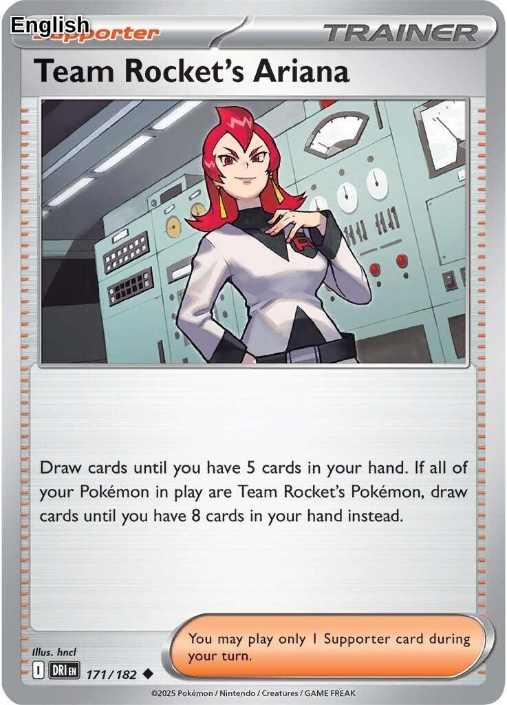 Team Rocket's Ariana - 171/182 [DRI - 171/182] SV10: Destined Rivals