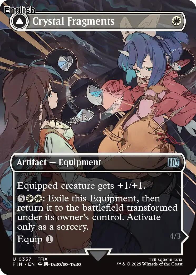 Crystal Fragments (Borderless)