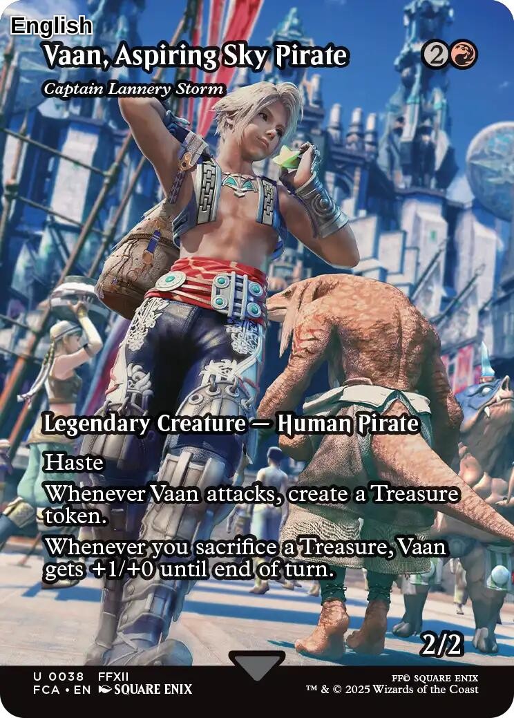 Vaan, Aspiring Sky Pirate - Captain Lannery Storm (Showcase) [FCA - 38] FINAL FANTASY: Through the Ages