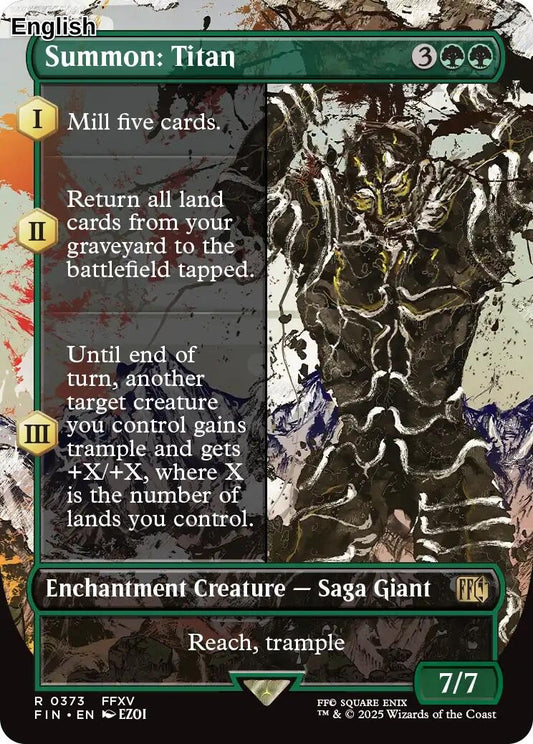 Summon: Titan (Borderless)