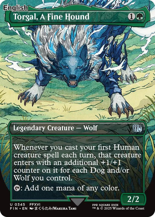 Torgal, A Fine Hound (Borderless) [FIN - 345] FINAL FANTASY