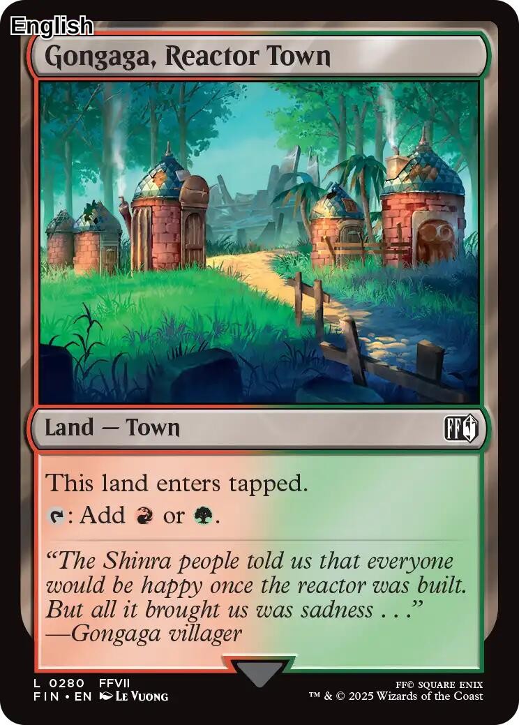 Gongaga, Reactor Town