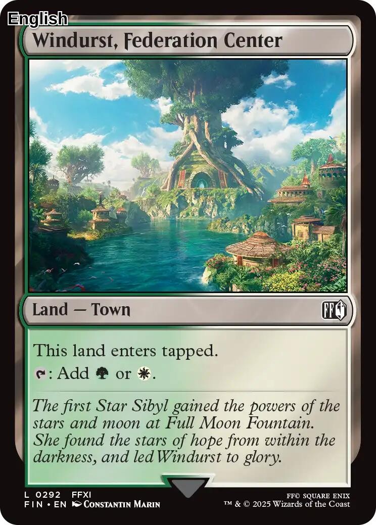 Windurst, Federation Center [FIN - 292] FINAL FANTASY