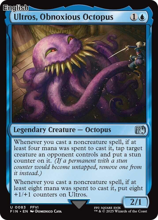 Ultros, Obnoxious Octopus [FIN - 83] FINAL FANTASY
