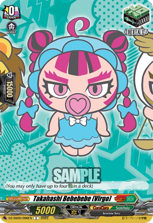 Takahashi Bebebebe (Virgo) (DZ-SS05/096EN) [CoroCoro Start Deck Pack]