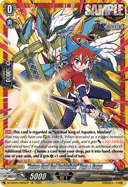 "Future Card God Buddyfight" Yuga & Garga (DZ-SS05/CR25EN) [CoroCoro Start Deck Pack]