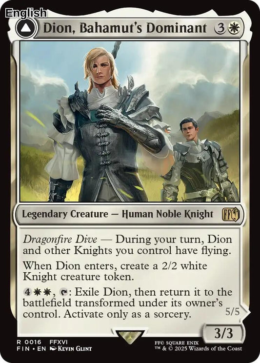 Dion, Bahamut's Dominant