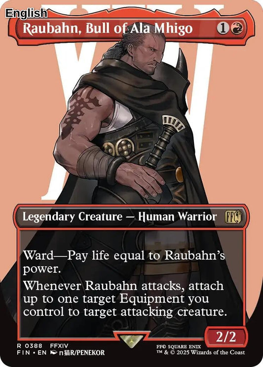 Raubahn, Bull of Ala Mhigo (Borderless) [FIN - 388] FINAL FANTASY