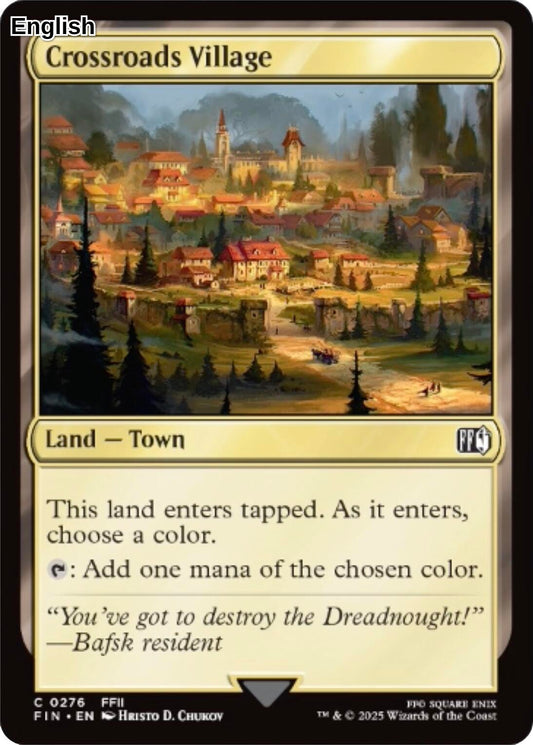 Crossroads Village [FIN - 276] C FINAL FANTASY