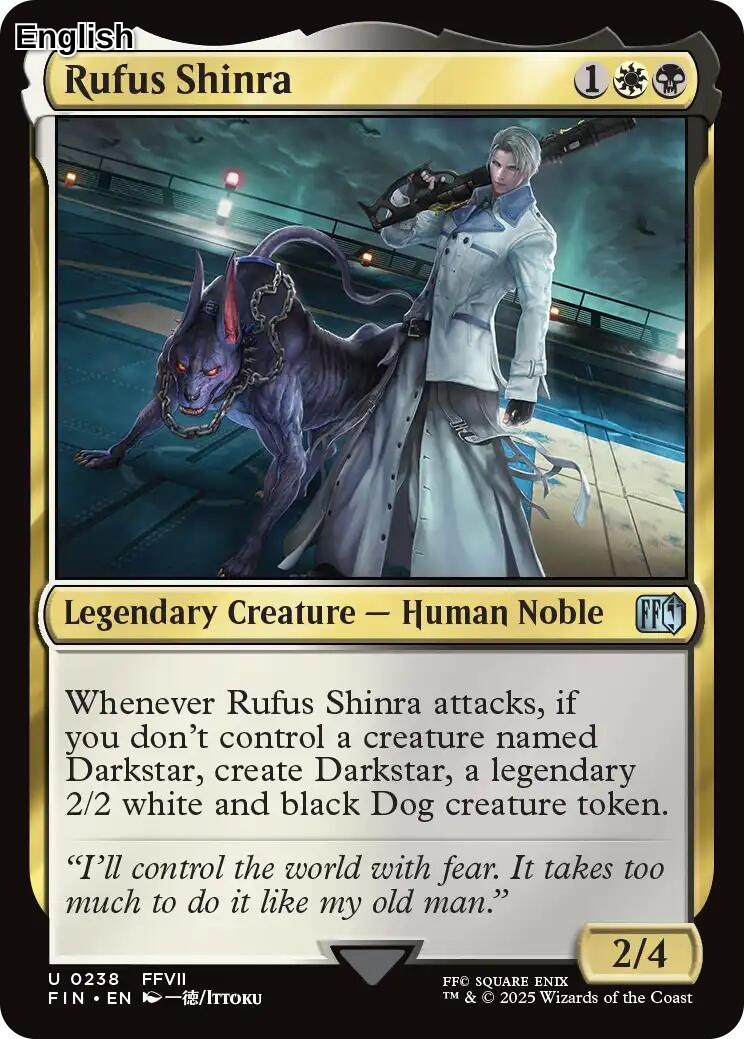 Rufus Shinra [FIN - 238] FINAL FANTASY