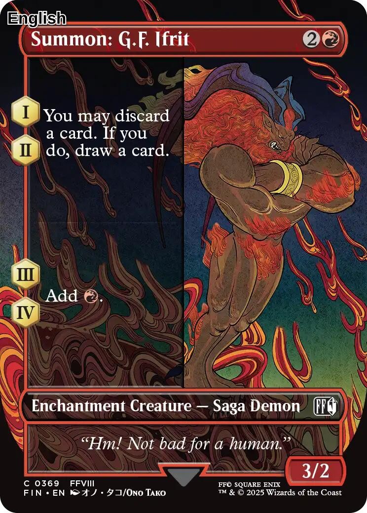 Summon: G.F. Ifrit (Borderless)