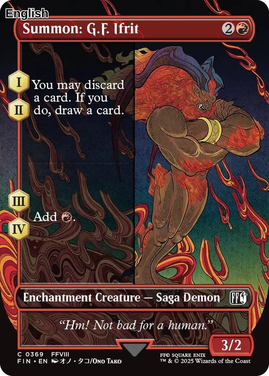 Summon: G.F. Ifrit (Borderless)