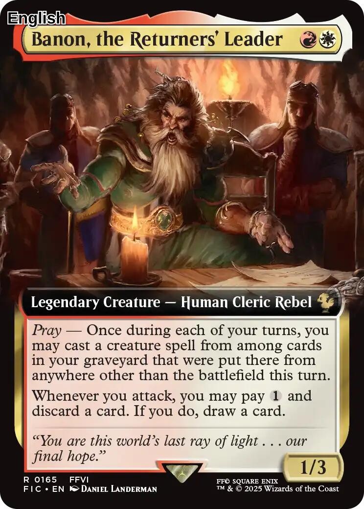 Banon, the Returners' Leader (Extended Art)