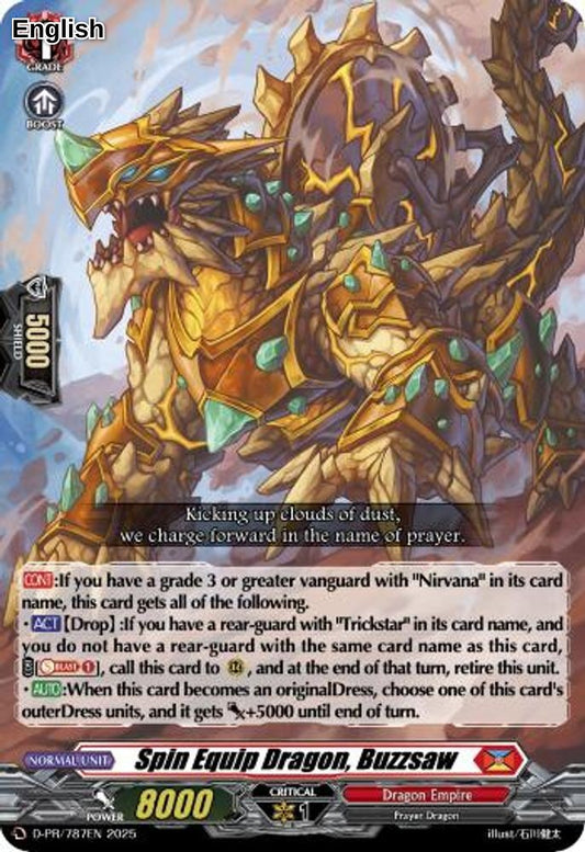 Spin Equip Dragon, Buzzsaw