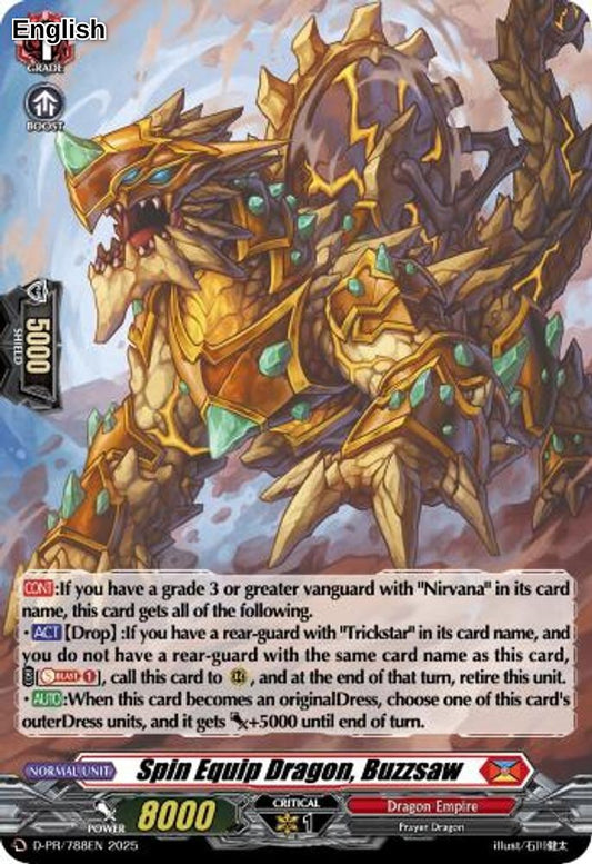 Spin Equip Dragon, Buzzsaw (Foil)