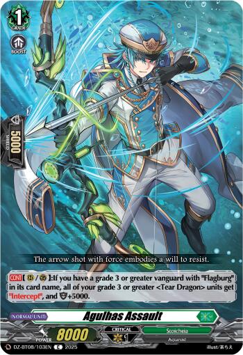 Agulhas Assault (DZ-BT08/103EN) [Knights 0f Rebirth]