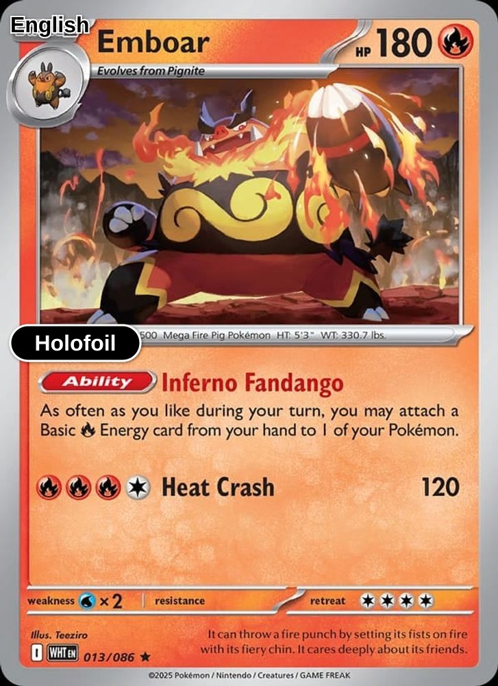 Emboar (Poke Ball Pattern)