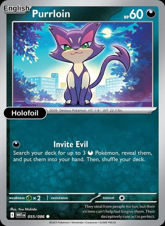 Purrloin (Poke Ball Pattern)