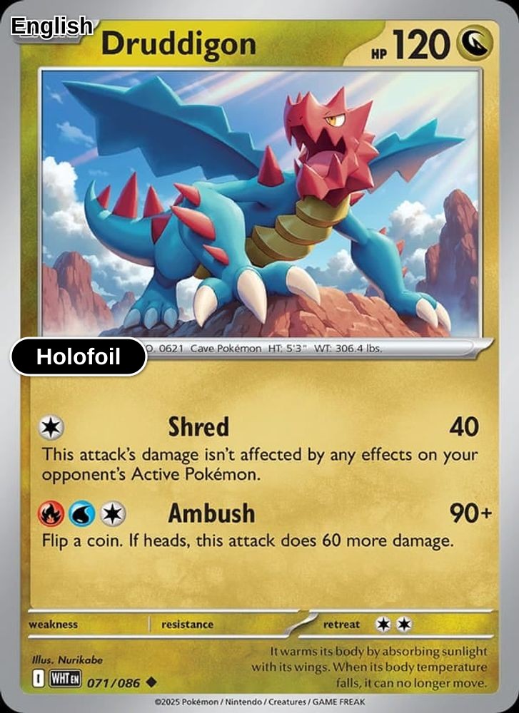 Druddigon (Poke Ball Pattern)