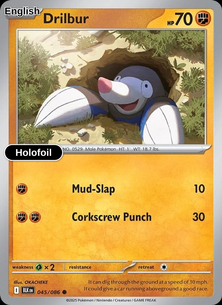 Drilbur (Master Ball Pattern)