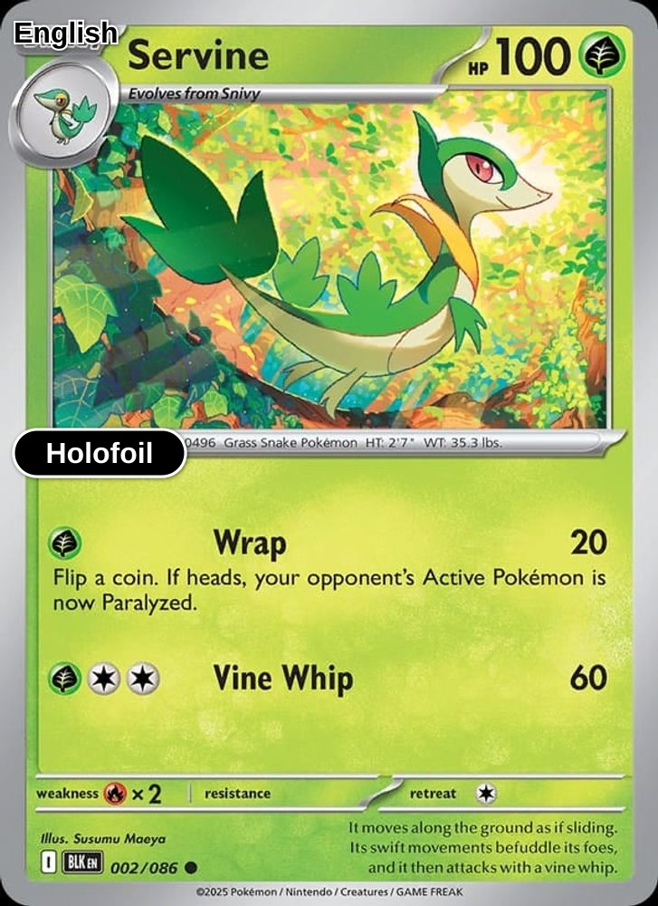 Servine (Poke Ball Pattern)