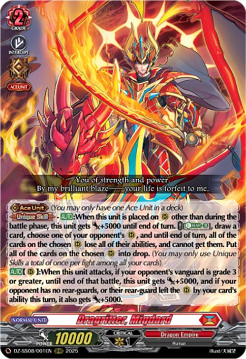 Dragritter, Miqdard (DZ-SS08/001EN) [DZ-SS08: Festival Booster 2025]