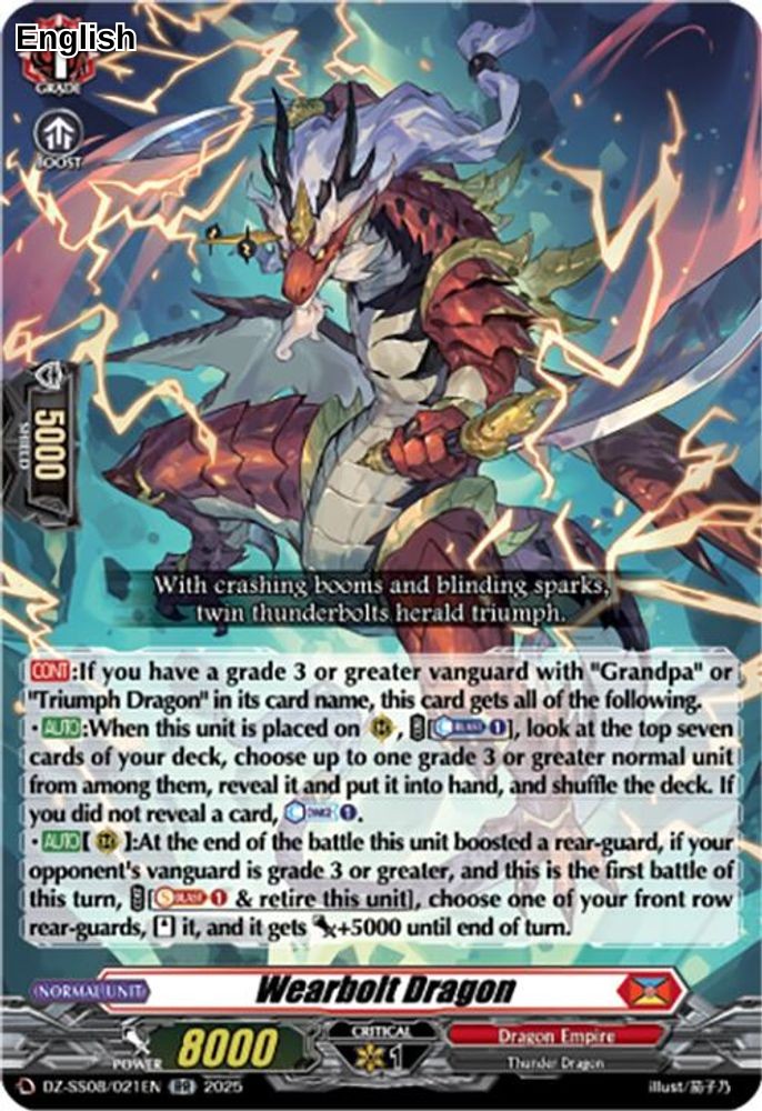 Wearbolt Dragon