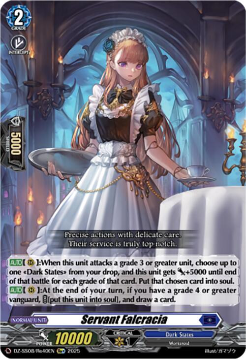 Servant Falcracia (Re+) (DZ-SS08/Re40EN) [DZ-SS08: Festival Booster 2025]