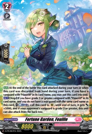 Fortune Garden, Feuille (Foil) (D-PR/897EN) [D Promo Cards]