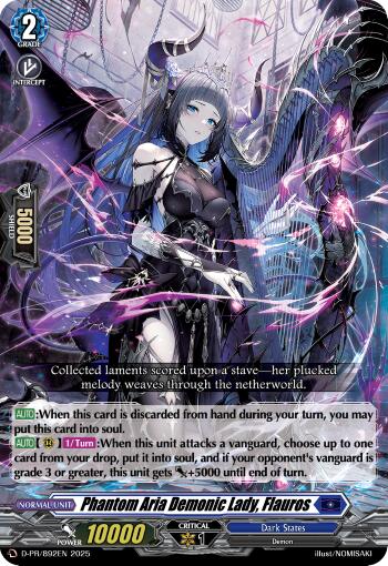 Phantom Aria Demonic Lady, Flauros (D-PR/892EN) [D Promo Cards]