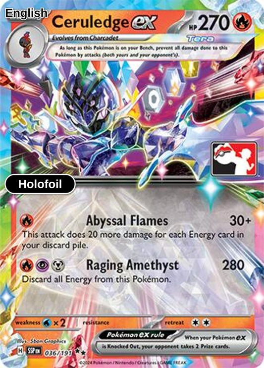 Ceruledge ex - 036/191