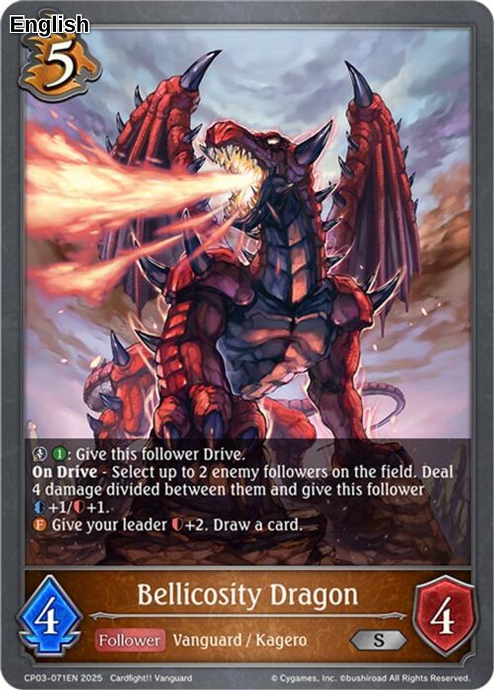 Bellicosity Dragon