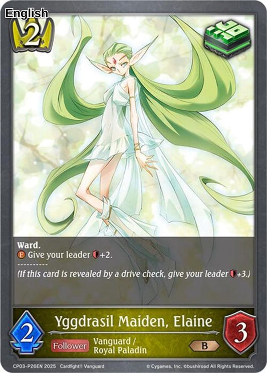 Yggdrasil Maiden, Elaine - P26EN (Foil)