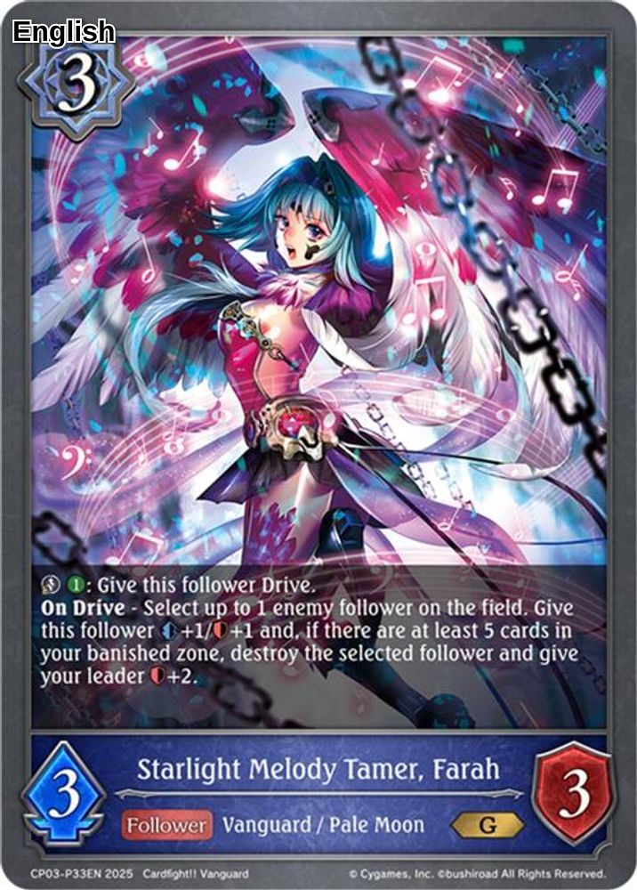 Starlight Melody Tamer, Farah - P33EN (Foil)