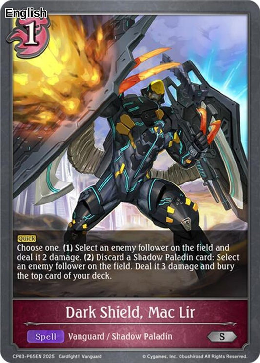 Dark Shield, Mac Lir - P65EN (Foil)