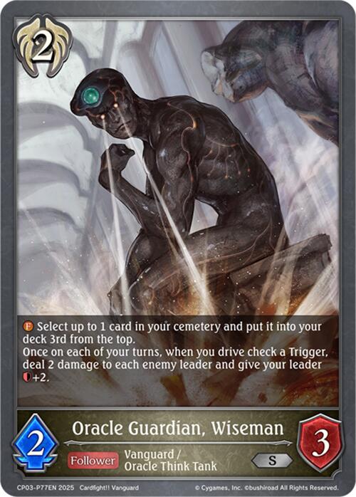 Oracle Guardian, Wiseman - P77EN (Foil) (CP03-P77EN) [Cardfight!! Vanguard]