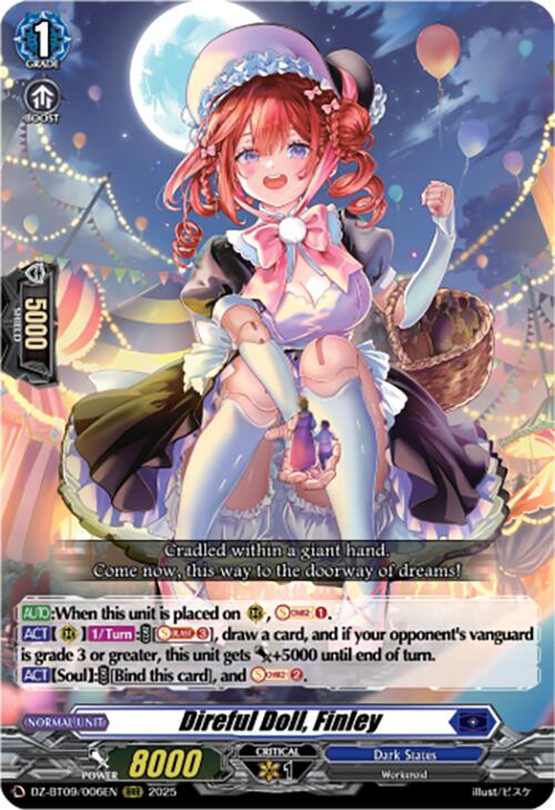 Direful Doll, Finley (DZ-BT09/006EN) [DZ-BT09: Super Brave Detonation]