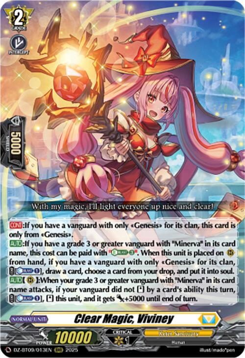 Clear Magic, Viviney (DZ-BT09/013EN) [Super Brave Detonation]