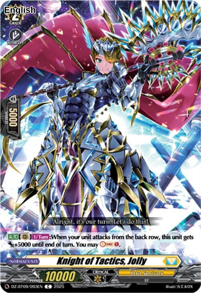 Knight of Tactics, Jolly