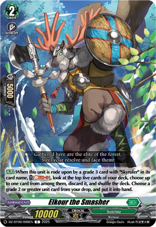 Elkour the Smasher (DZ-BT09/099EN) [Super Brave Detonation]