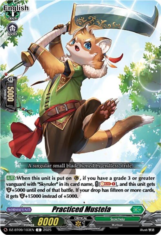Practiced Mustela