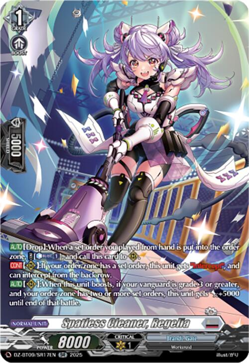 Spatless Cleaner, Regelia (DZ-BT09/SR17EN) [Super Brave Detonation]