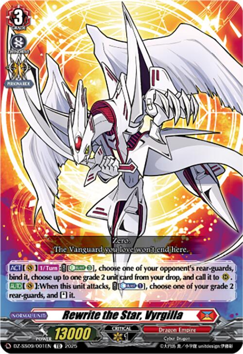 Rewrite the Star, Vyrgilla (DZ-SS09/001EN) [Zero Tendo Start Deck]