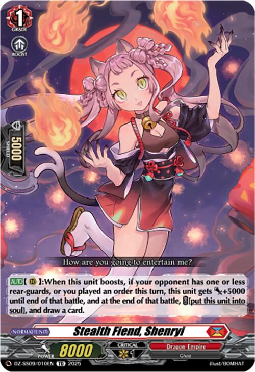 Stealth Fiend, Shenryi (DZ-SS09/010EN) [Zero Tendo Start Deck]