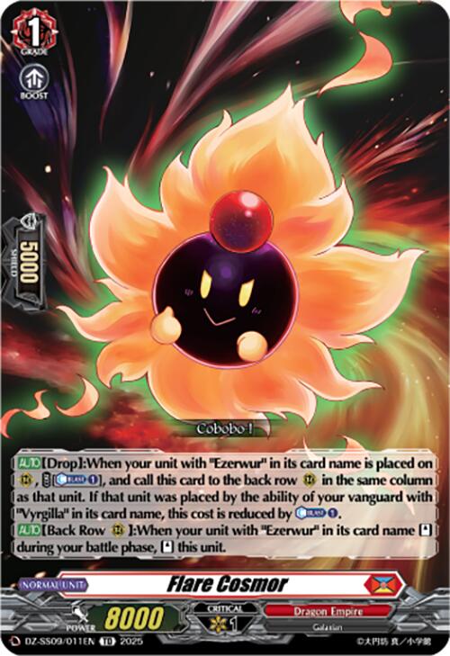 Flare Cosmor (DZ-SS09/011EN) [Zero Tendo Start Deck]