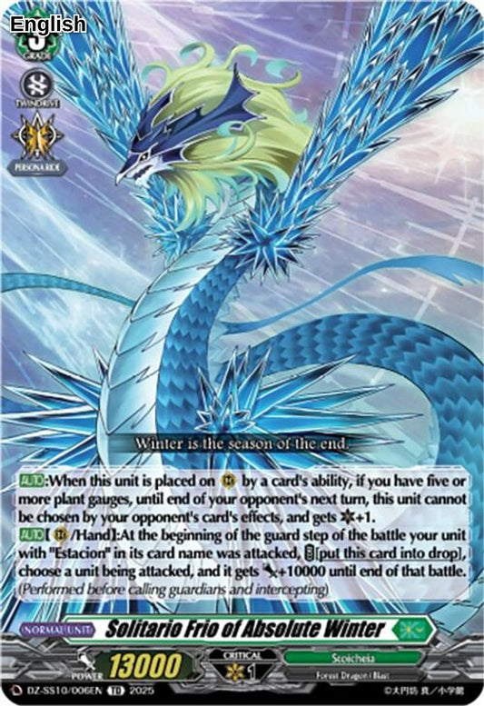 Solitario Frio of Absolute Winter