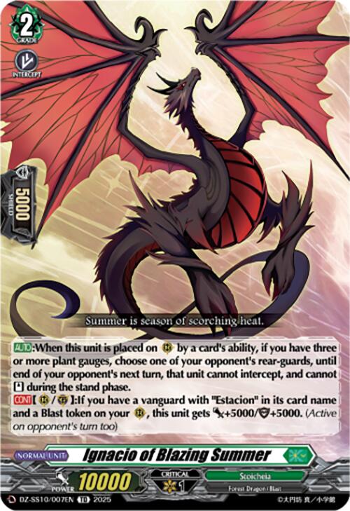 Ignacio of Blazing Summer (DZ-SS10/007EN) [Shiki Otei Start Deck]