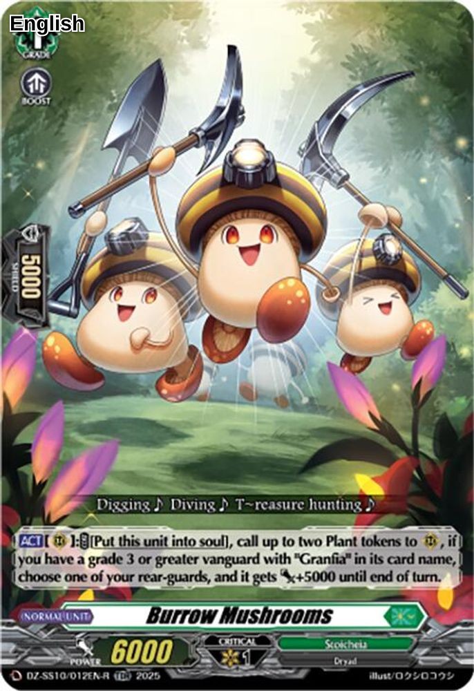 Burrow Mushrooms (TDR)